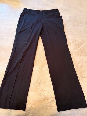 Doc & Amelia Black Pinstripe Dress Pants